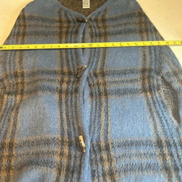 Elsamanda Made in Italy Mohair Blend Cape Poncho One Size Anthropologie - Picture 13 of 16